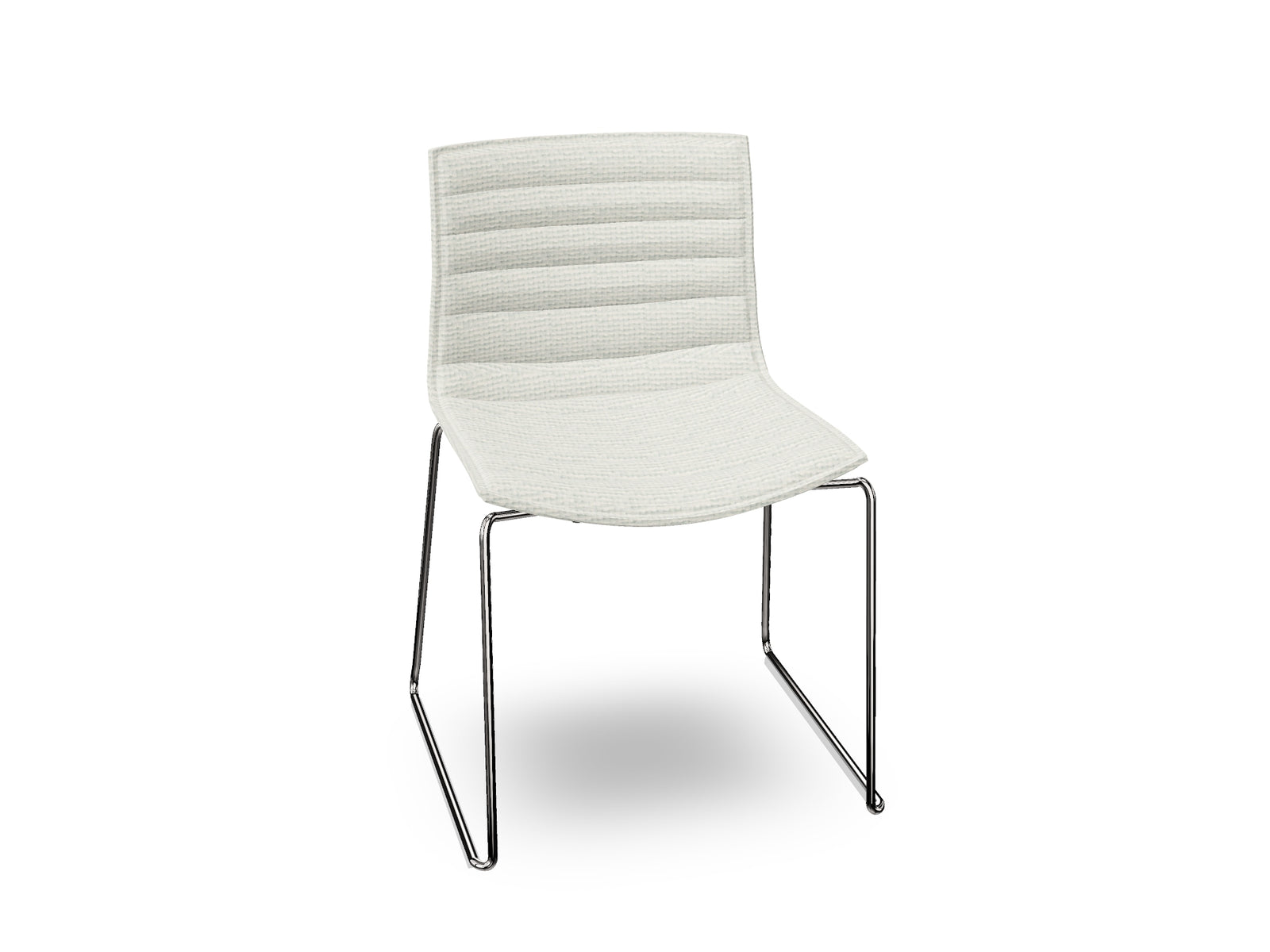 Catifa 46 Sled Base With Fully Upholstered