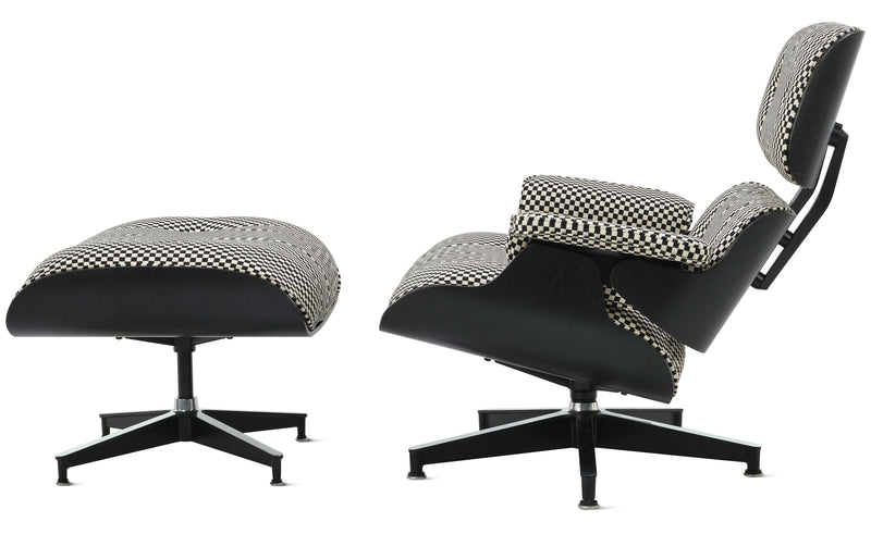 Eames Lounge Chair and Ottoman in Ebony
