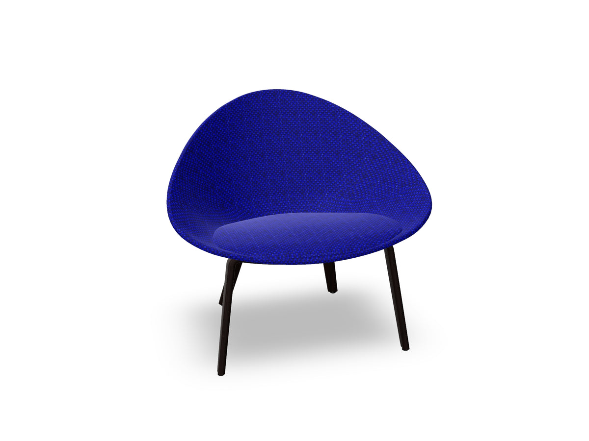 Adell 4 Leg Wood Lounge Chair With Fully Upholstered