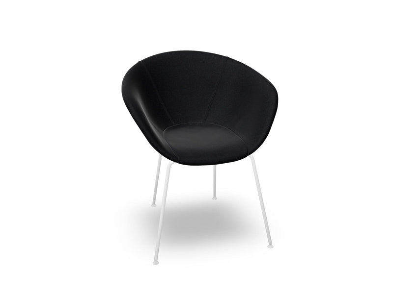 Duna 02 Four Leg Chair Fully Upholstered Chairs Arper 