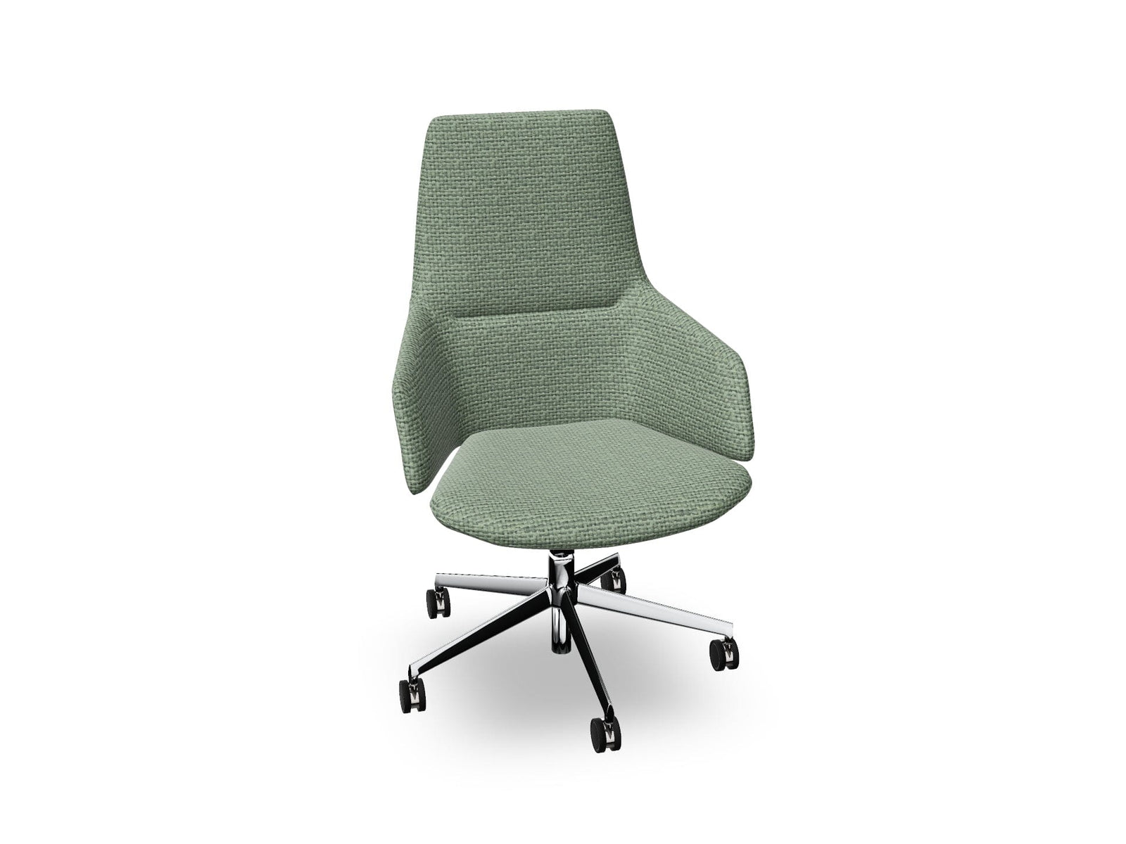 Aston Office Five Way Star Base Armchair Office Chair Arper 