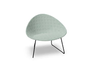 Adell Sled Base Lounge Chair With Fully Upholstered lounge chair Arper 