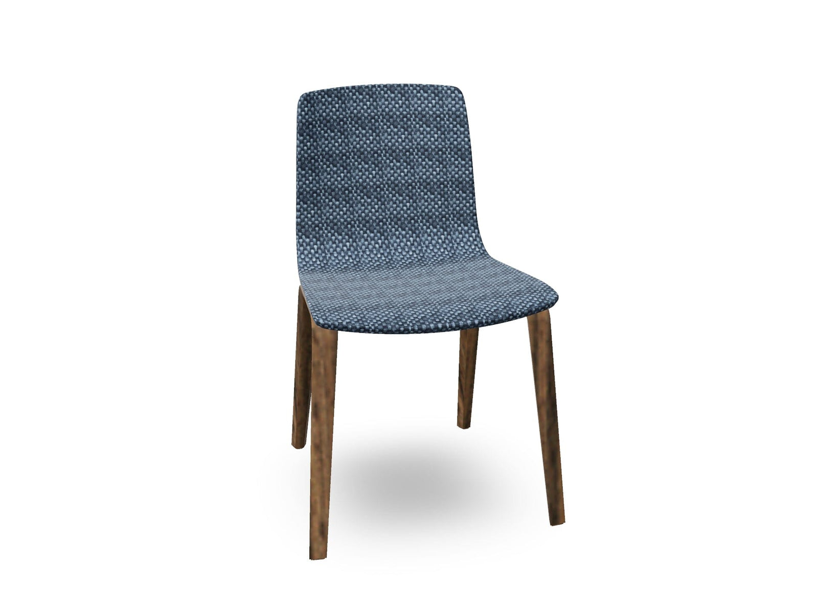 Aava 02-4 Wood Legs Chair With Fully Upholstered Chairs Arper 
