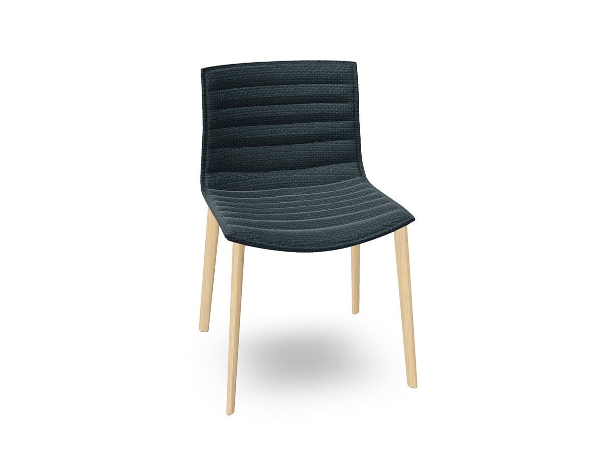 Catifa 46 Wood Four Leg With Fully Upholstered