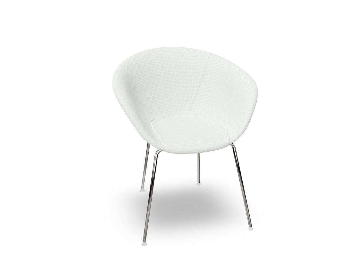 Duna 02 Four Leg Chair Fully Upholstered Chairs Arper 