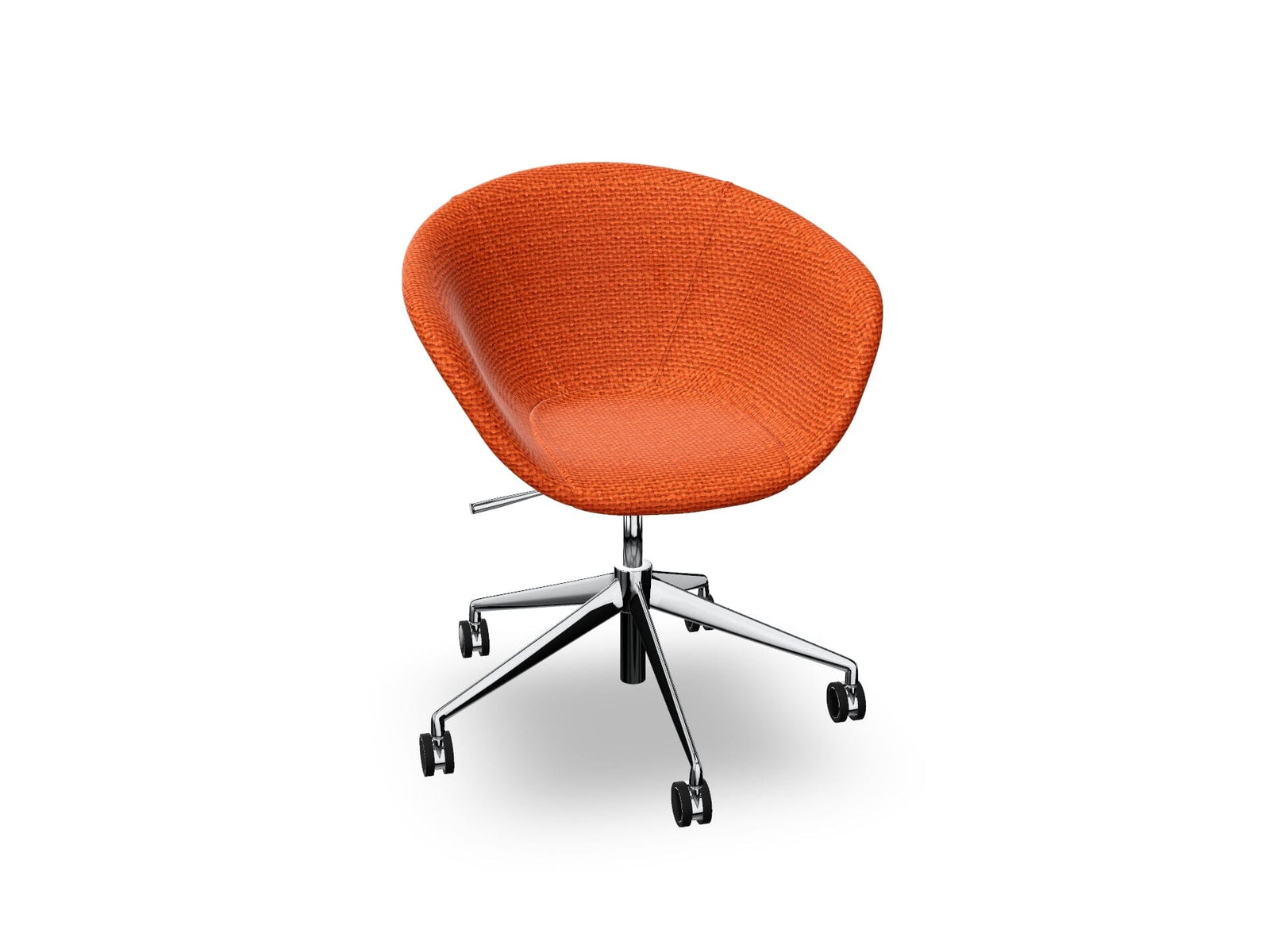 Duna 02 Five Star Base Chair With Front Upholstery Chairs Arper 