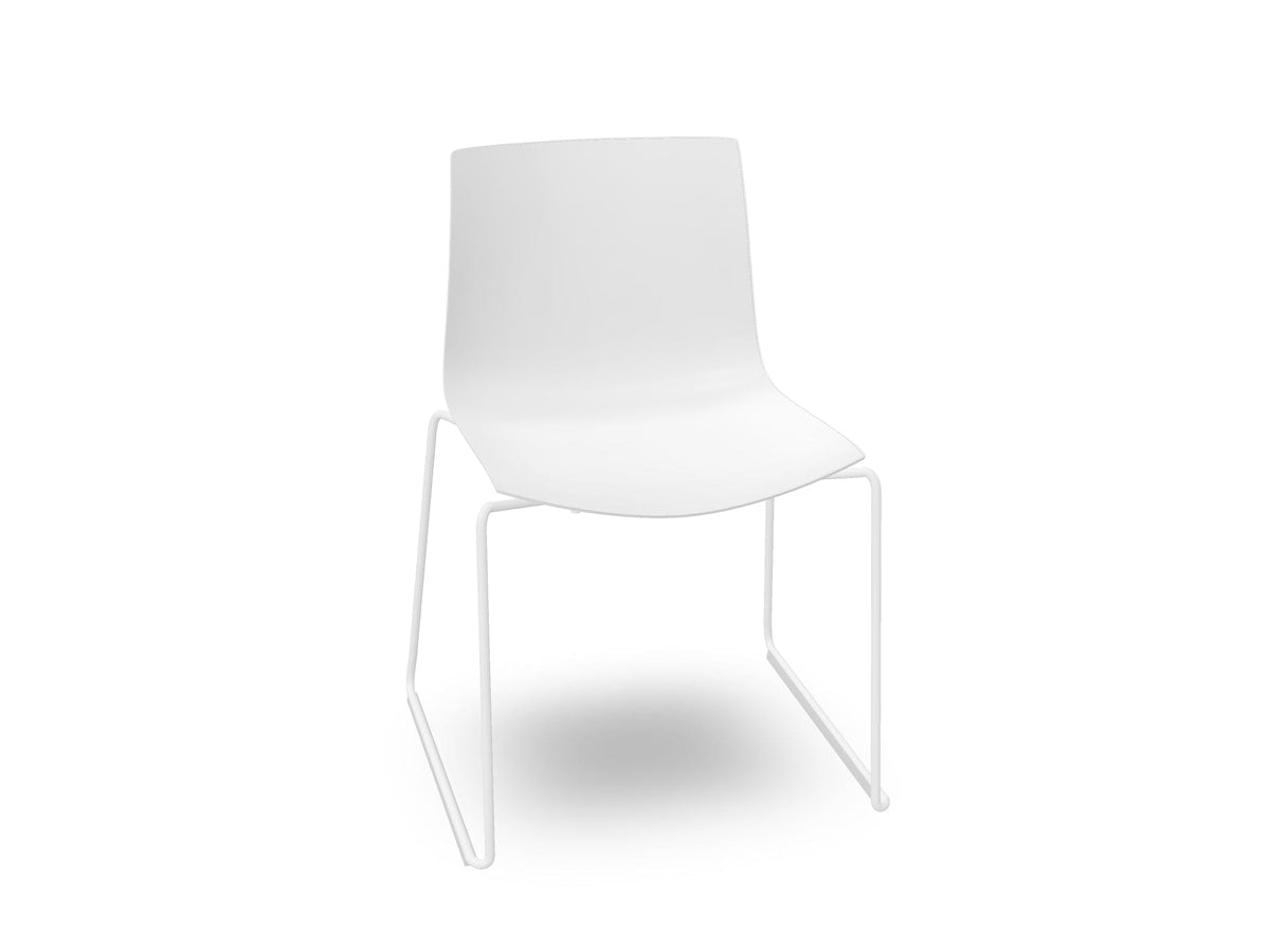 Catifa 46 Polypropylene Sled Base Chair Side/Dining Arper 