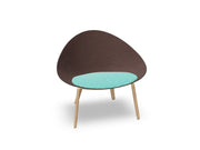 Adell 4 Leg Wood Lounge Chair lounge chair Arper 