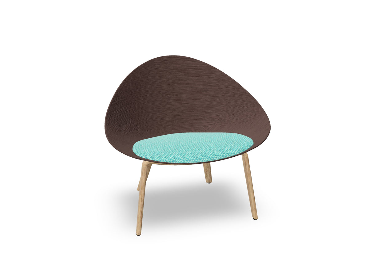 Adell 4 Leg Wood Lounge Chair