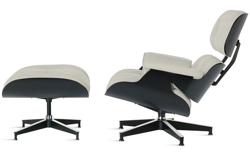 Eames Lounge Chair and Ottoman in Ebony