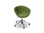 Duna 02 Five Star Base Chair With Front Upholstery Chairs Arper 