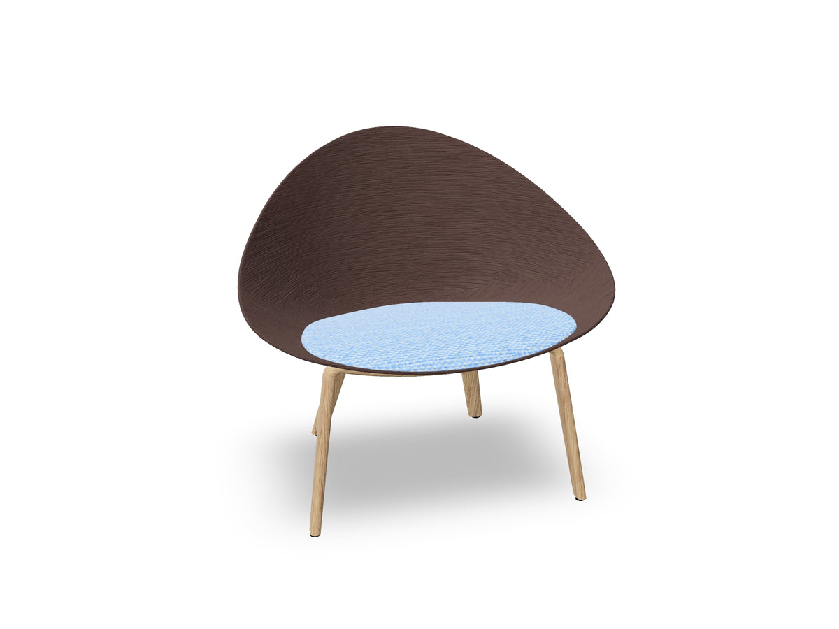 Adell 4 Leg Wood Lounge Chair