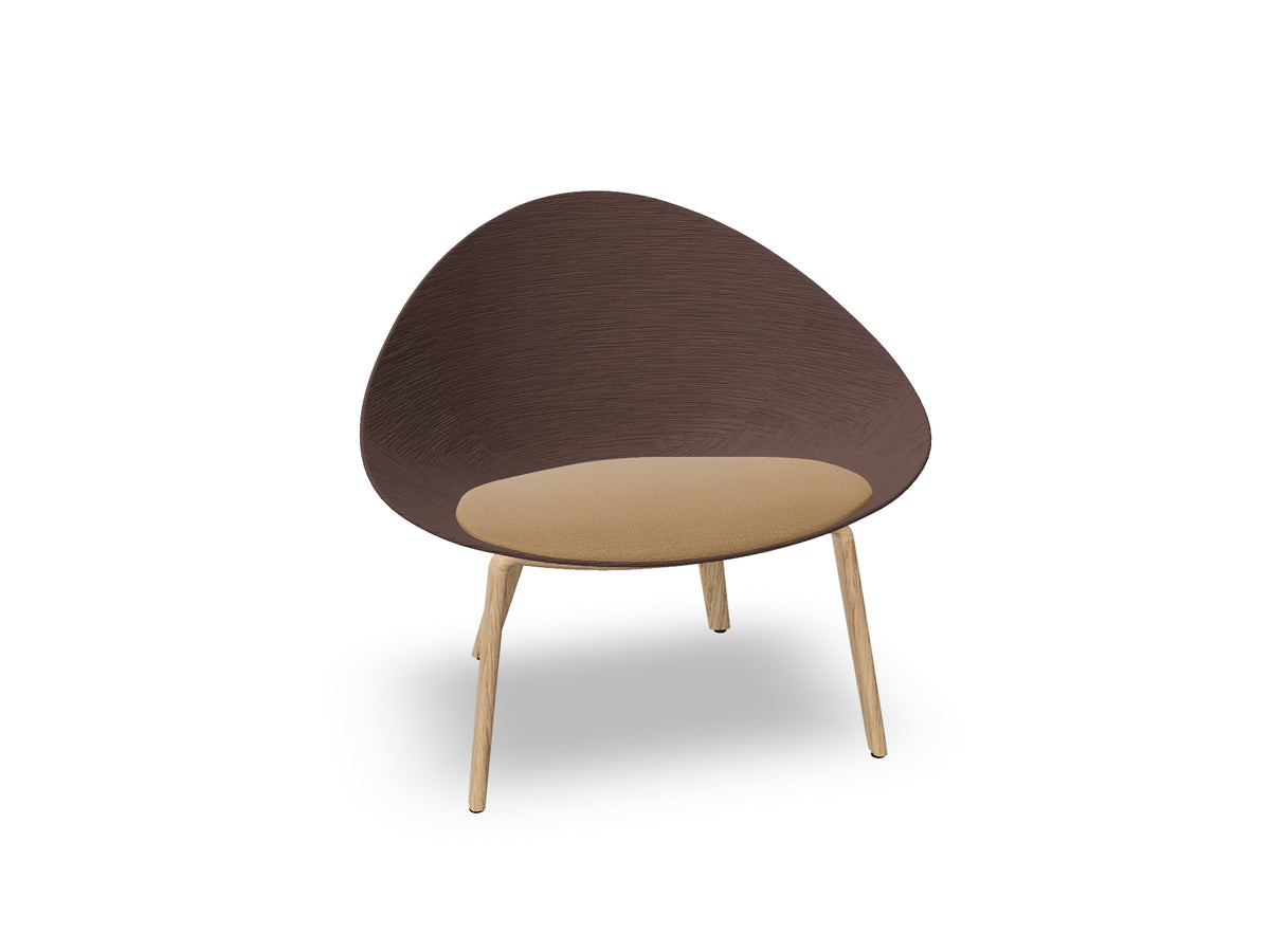 Adell 4 Leg Wood Lounge Chair