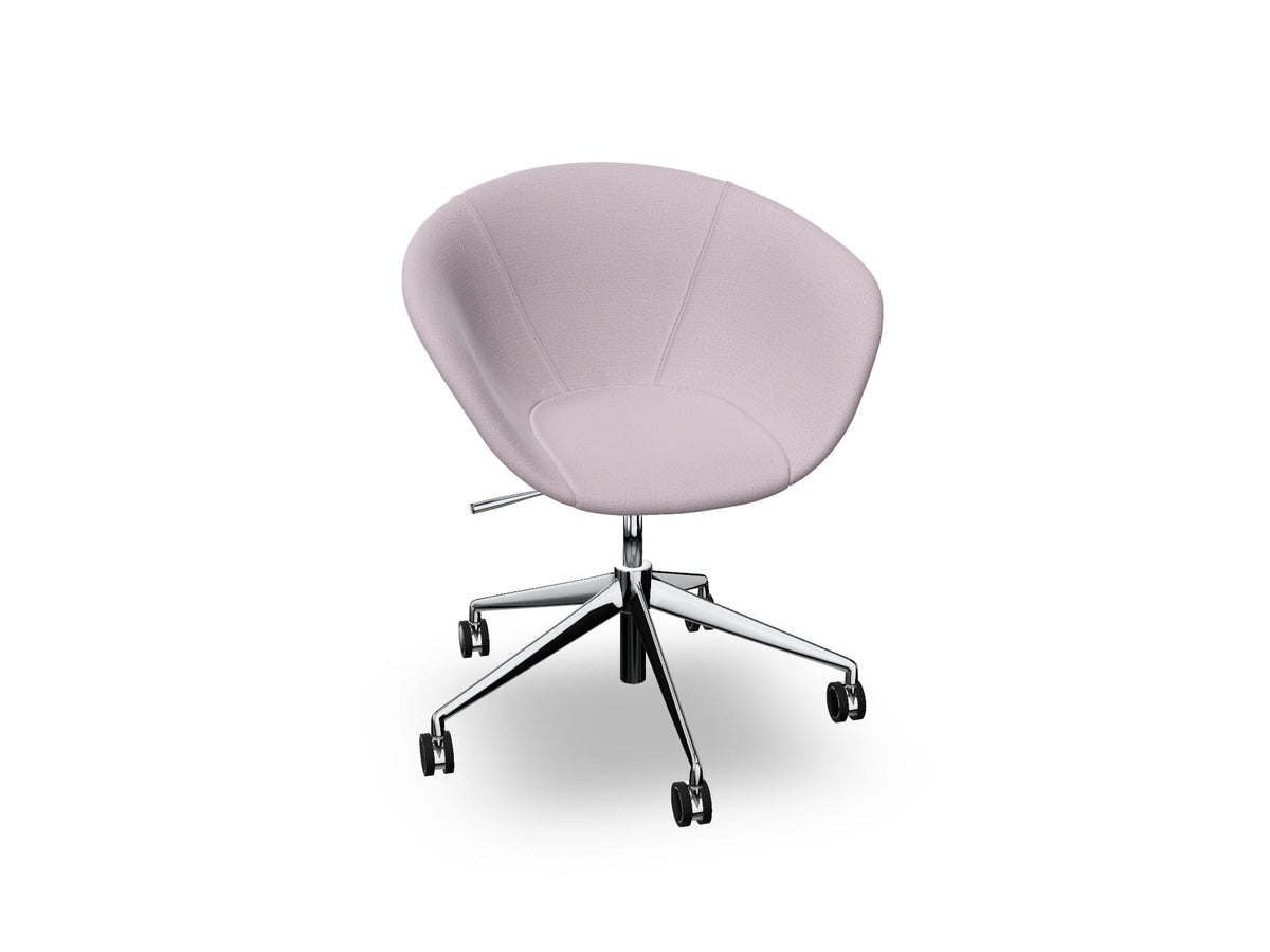 Duna 02 Five Star Base Chair With Front Upholstery Chairs Arper 