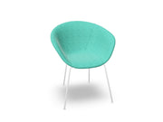 Duna 02 Four Leg Chair Fully Upholstered Chairs Arper 