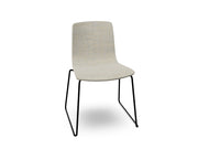 Aava 02 Sled Base Chair With Fully Upholstered Chairs Arper 