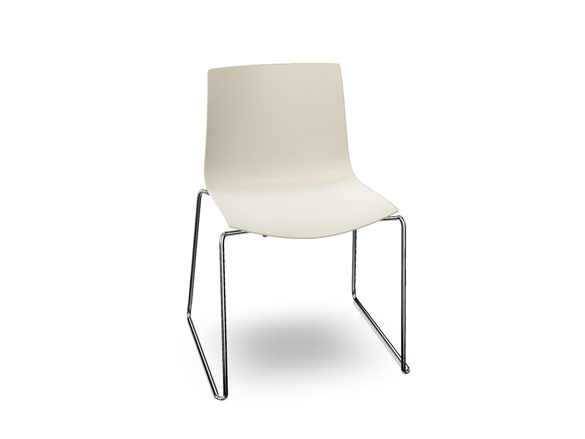 Catifa 46 Polypropylene Sled Base Chair Side/Dining Arper 