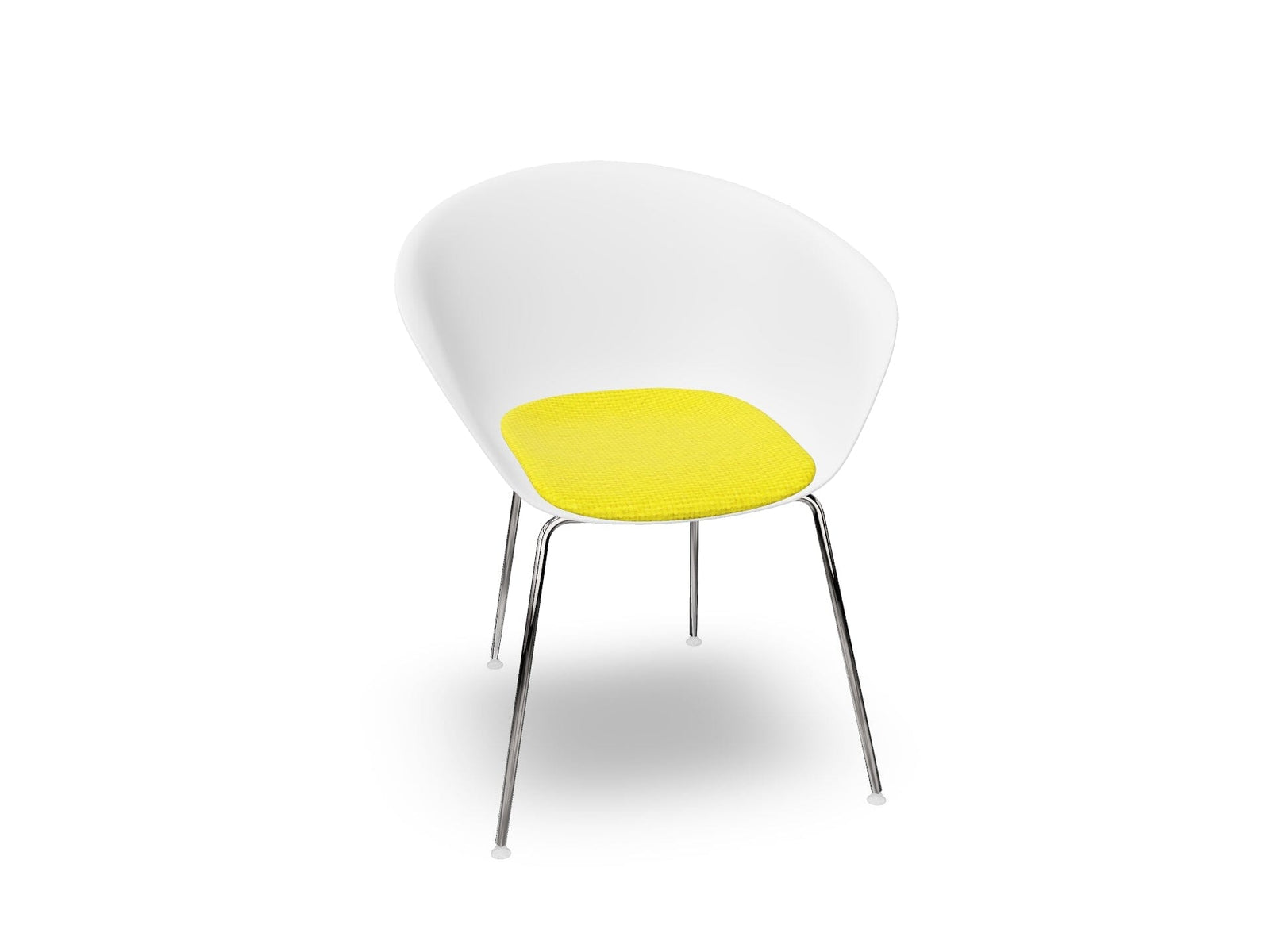 Duna 02 Four Leg Chair With Seat Cushion Chairs Arper 