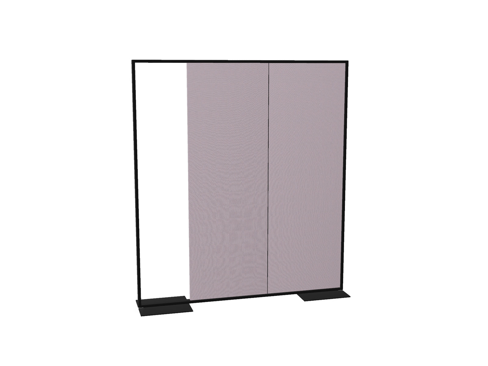 Arper Parentesit Freestanding Module Square Panel