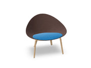 Adell 4 Leg Wood Lounge Chair lounge chair Arper 