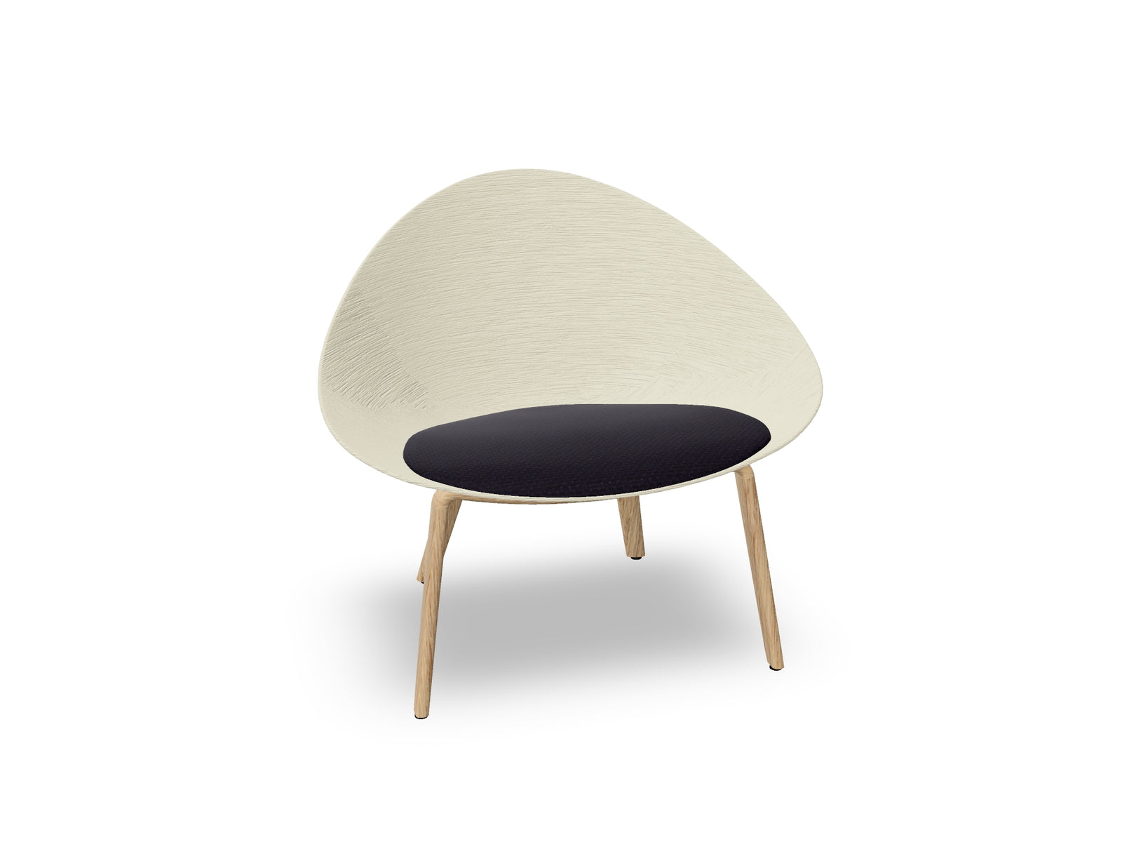 Adell 4 Leg Wood Lounge Chair