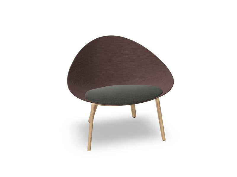 Adell 4 Leg Wood Lounge Chair lounge chair Arper 