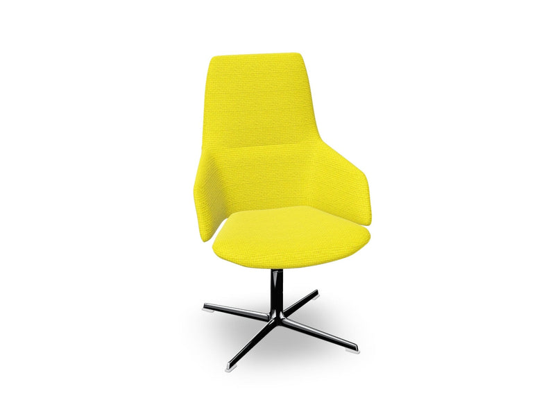 Aston Office Five Way Star Base Armchair Office Chair Arper 