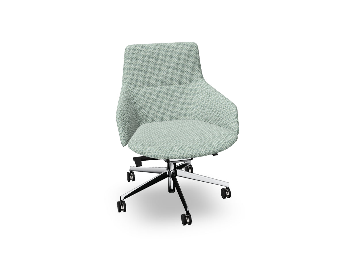 Aston Conference Syncro Five Way Star Base Armchair