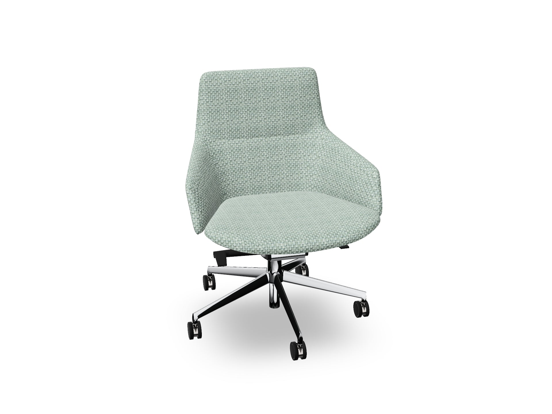 Aston Conference Syncro Five Way Star Base Armchair