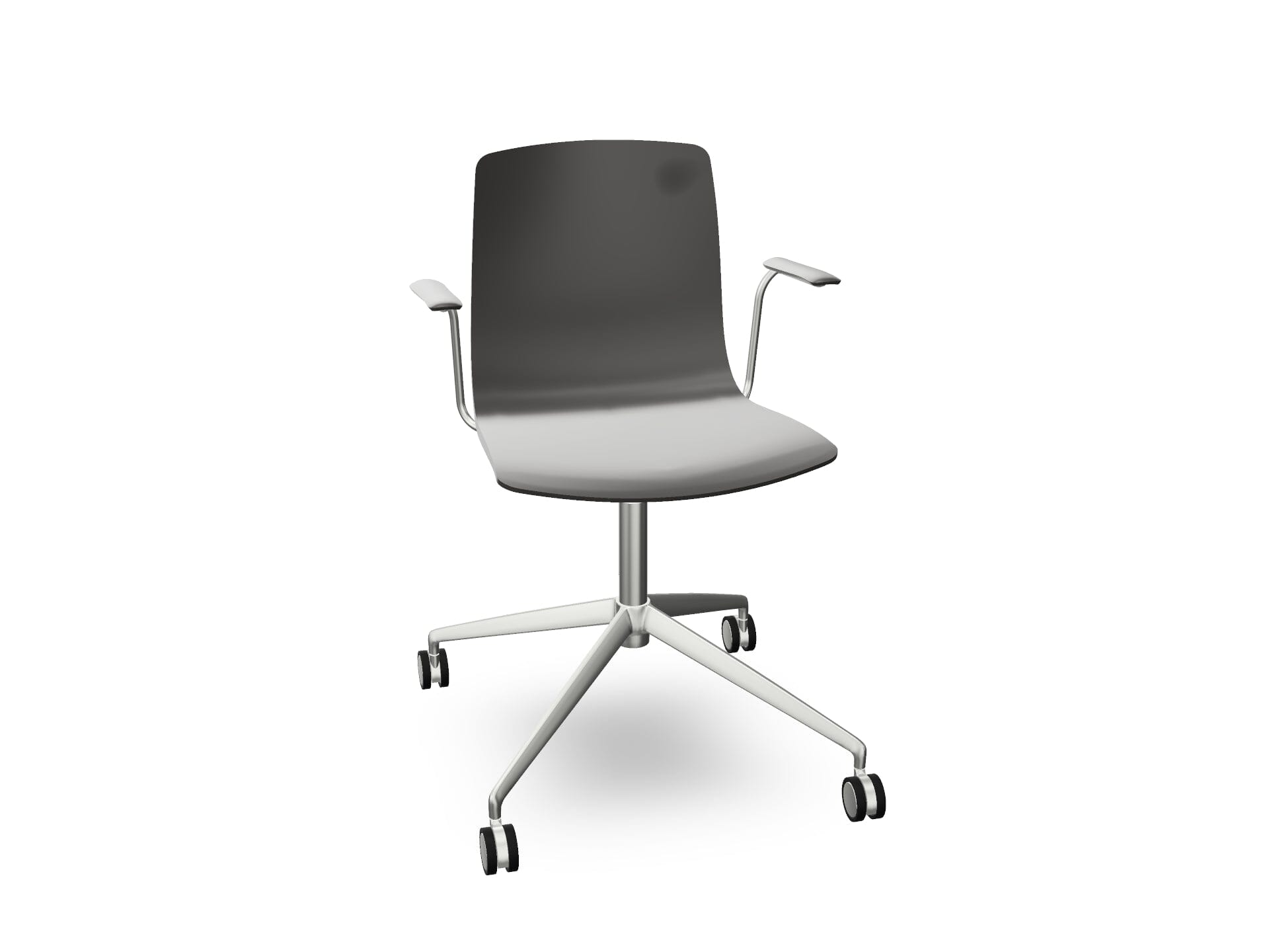 Aava 02 Fixed Trestle Base Polypropylene Chair Chairs Arper 