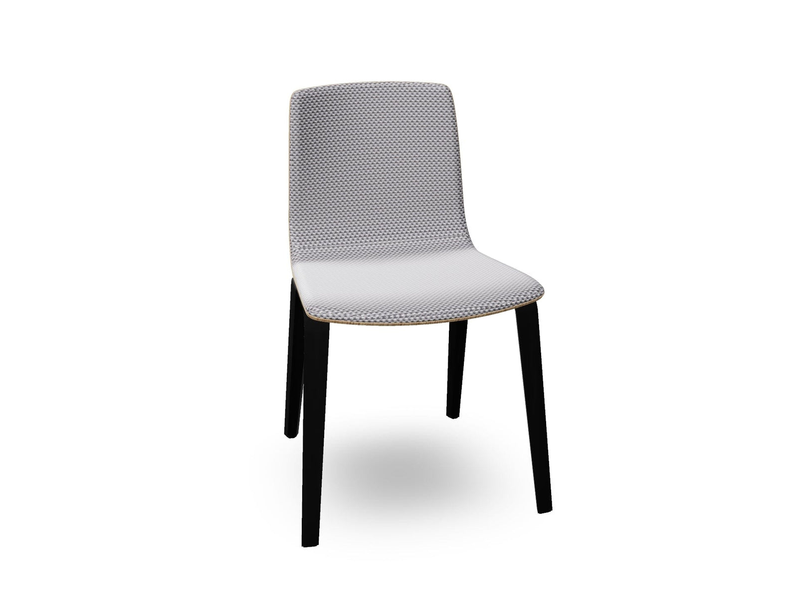 Aava 02 Wooden Chair with Front Upholstery Chairs Arper 