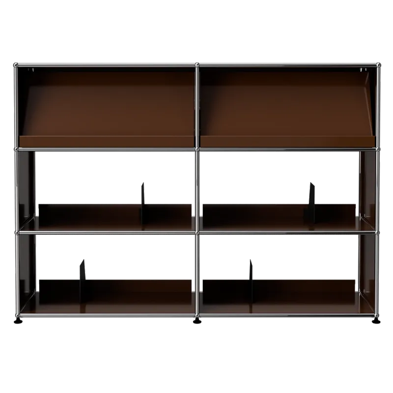 USM Vinyl Display Cabinet 3x2