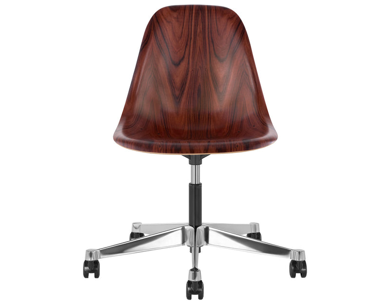 Eames Molded Wood Side Chair with Task Base