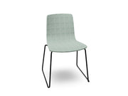 Aava 02 Sled Base Chair With Fully Upholstered Chairs Arper 