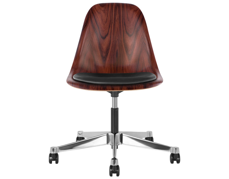 Eames Molded Wood Side Chair with Task Base