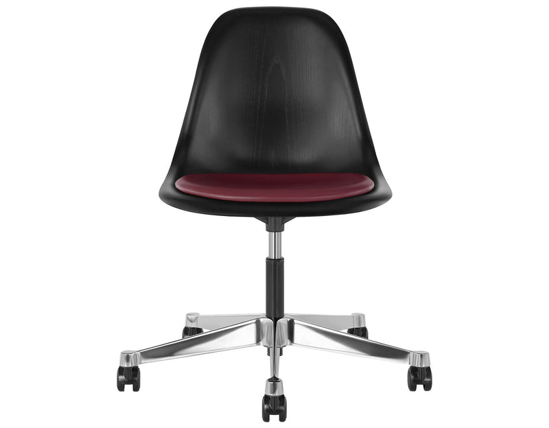Eames Molded Wood Side Chair with Task Base