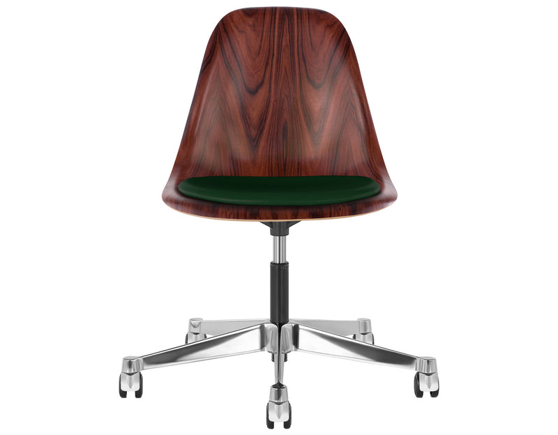 Eames Molded Wood Side Chair with Task Base