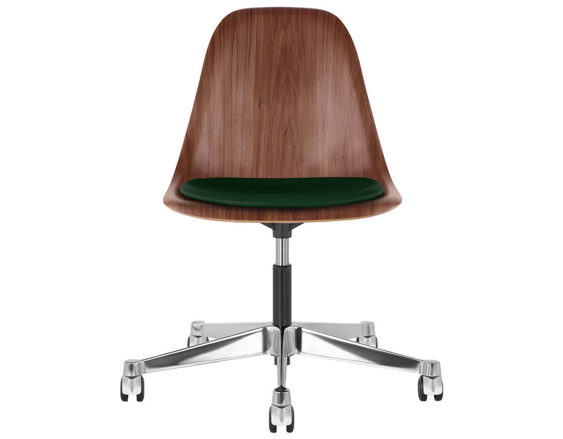 Eames Molded Wood Side Chair with Task Base