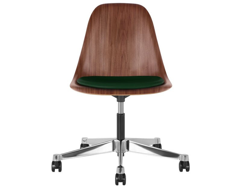 Eames Molded Wood Side Chair with Task Base
