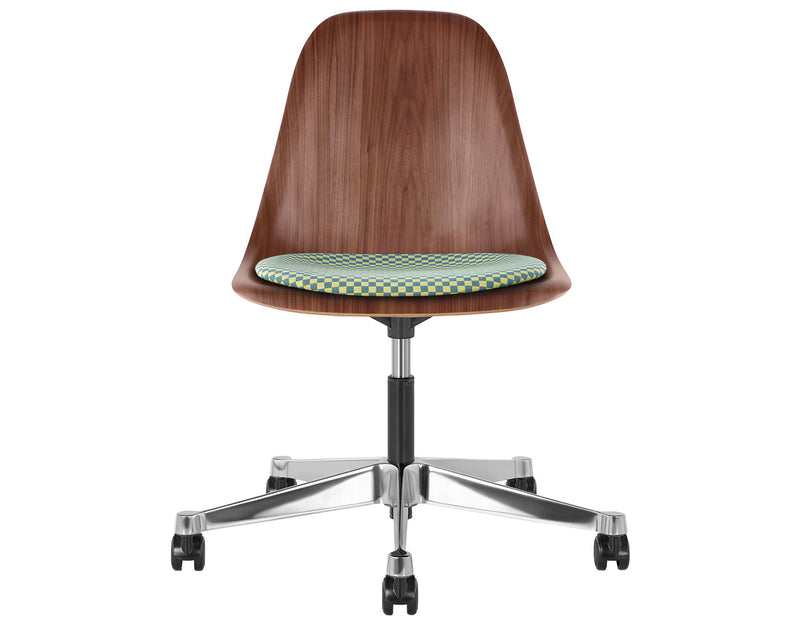 Eames Molded Wood Side Chair with Task Base
