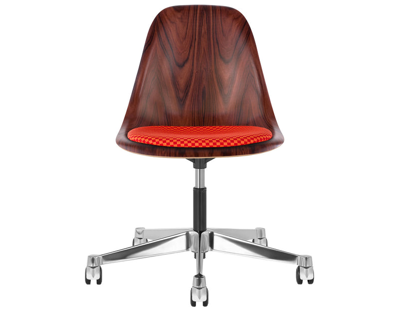 Eames Molded Wood Side Chair with Task Base