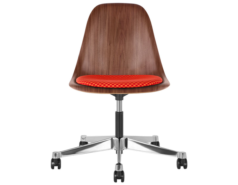 Eames Molded Wood Side Chair with Task Base