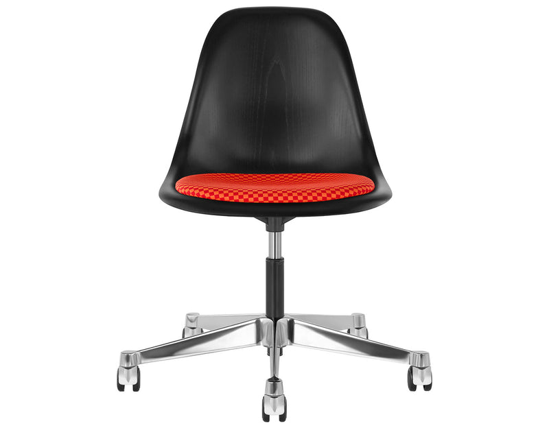 Eames Molded Wood Side Chair with Task Base