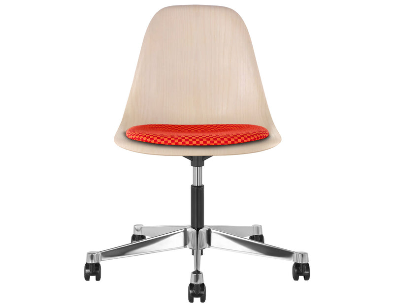 Eames Molded Wood Side Chair with Task Base