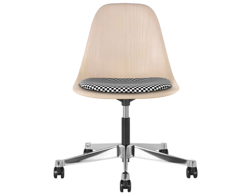Eames Molded Wood Side Chair with Task Base