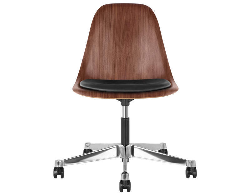 Eames Molded Wood Side Chair with Task Base