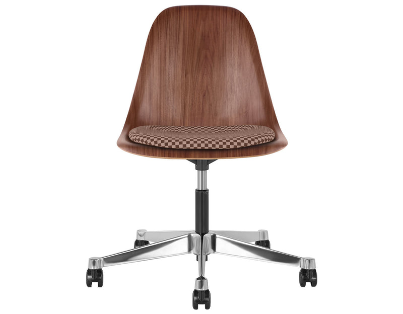 Eames Molded Wood Side Chair with Task Base