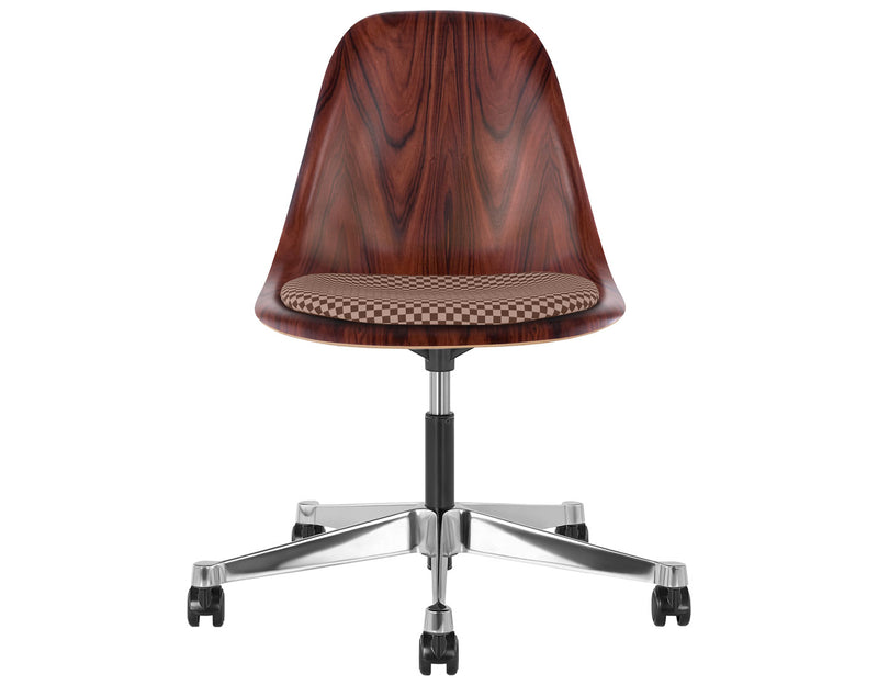 Eames Molded Wood Side Chair with Task Base