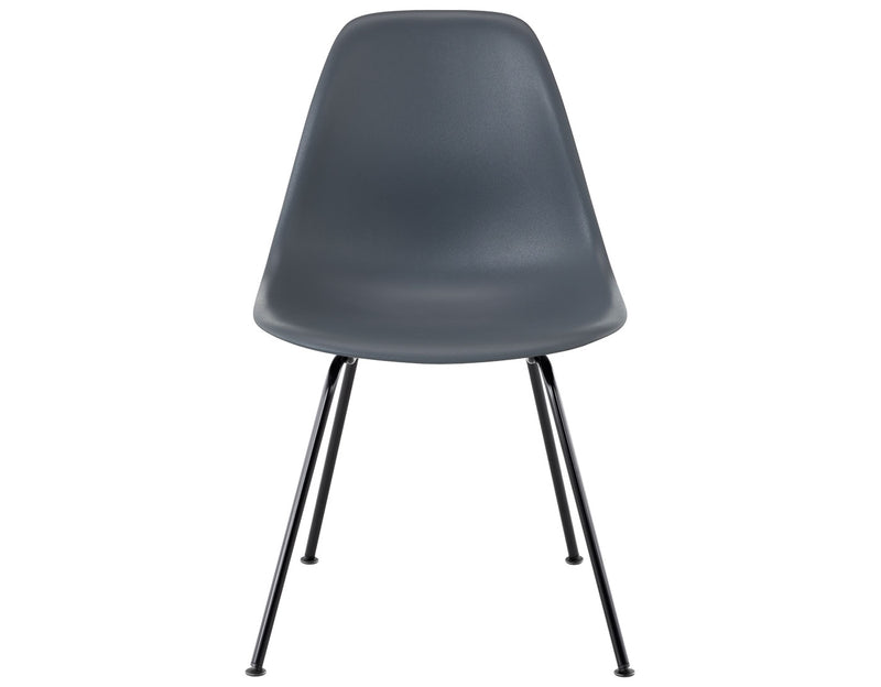 Eames Molded Plastic Side Chair with 4-Leg Base