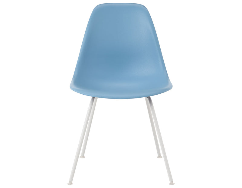 Eames Molded Plastic Side Chair with 4-Leg Base